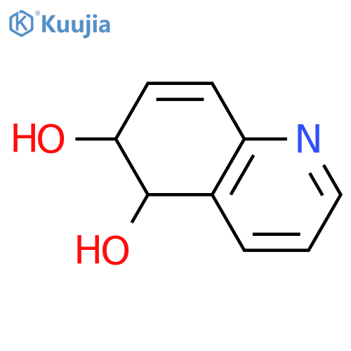 5,6-Quinolinediol,5,6-dihydro- structure