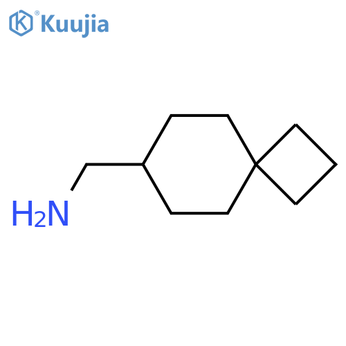 {spiro[3.5]nonan-7-yl}methanamine structure