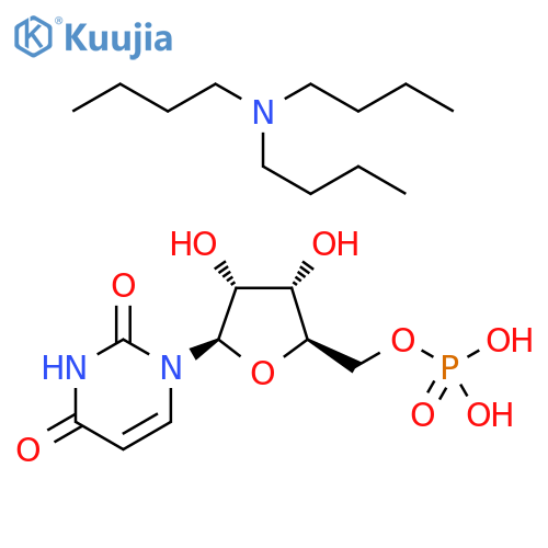 Uridine 5'-Monophosphate N,N-Dibutyl-1-butanamine structure