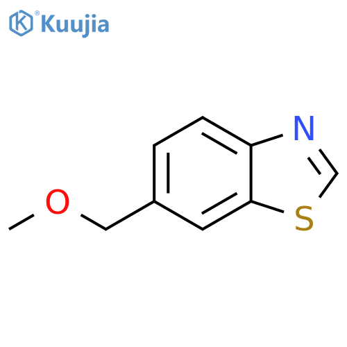 Benzothiazole,6-(methoxymethyl)- structure