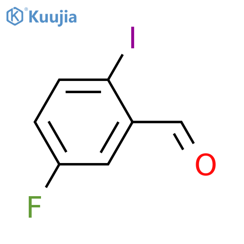 5-Fluoro-2-iodobenzaldehyde structure