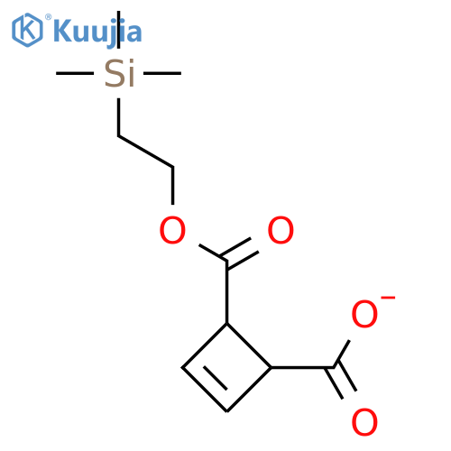 3-Cyclobutene-1,2-dicarboxylic acid, 1-[2-(trimethylsilyl)ethyl] ester, cis- structure