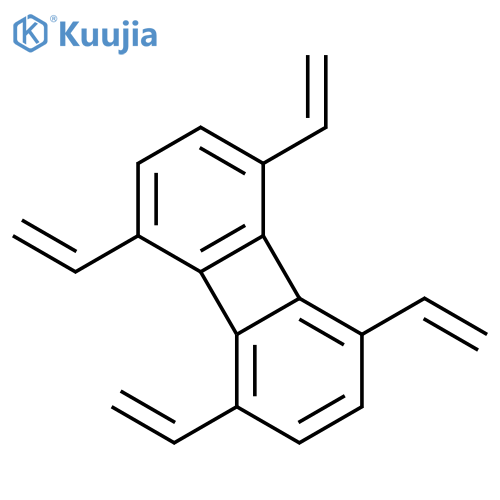 1,4,5,8-Tetraethenylbiphenylene structure