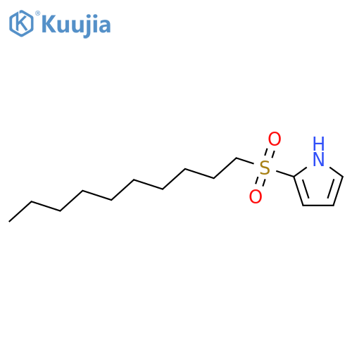 1H-PYRROLE, 2-(DECYLSULFONYL)- structure