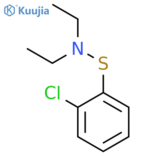 BENZENESULFENAMIDE, 2-CHLORO-N,N-DIETHYL- structure