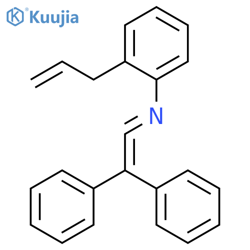 BENZENAMINE, N-(DIPHENYLETHENYLIDENE)-2-(2-PROPENYL)- structure
