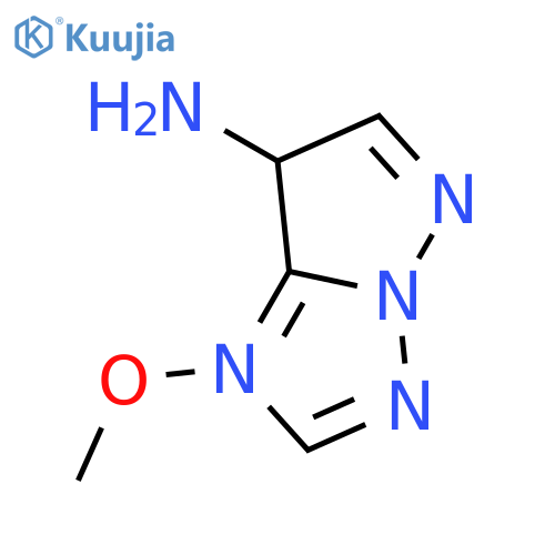 1H-Pyrazolo[1,5-b][1,2,4]triazol-7-amine,1-methoxy- structure