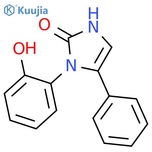2H-Imidazol-2-one, 1,3-dihydro-1-(2-hydroxyphenyl)-5-phenyl- structure