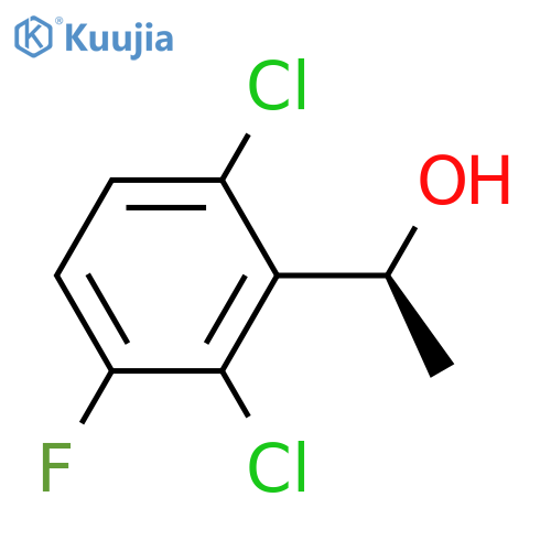 (1S)-1-(2,6-dichloro-3-fluorophenyl)ethan-1-ol structure