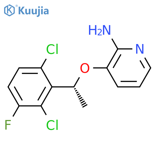 (R)-3-(1-(2,6-Dichloro-3-fluorophenyl)ethoxy)pyridin-2-amine structure