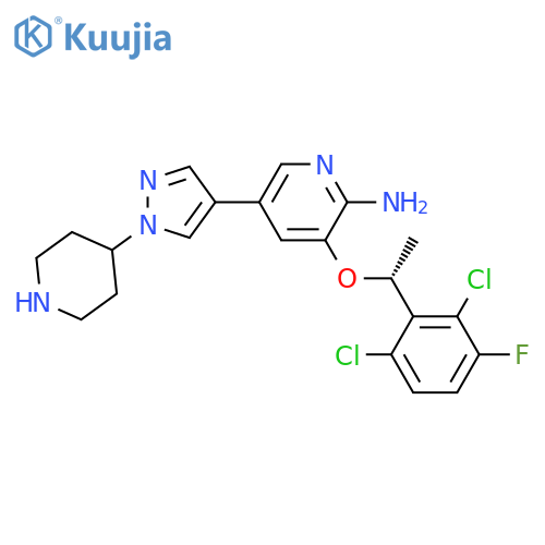 Crizotinib structure