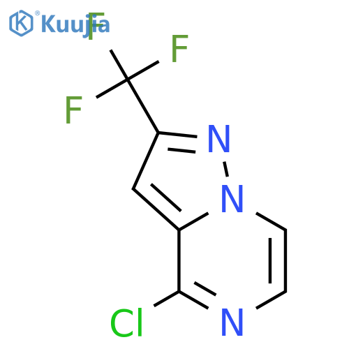 4-chloro-2-(trifluoromethyl)pyrazolo[1,5-a]pyrazine structure