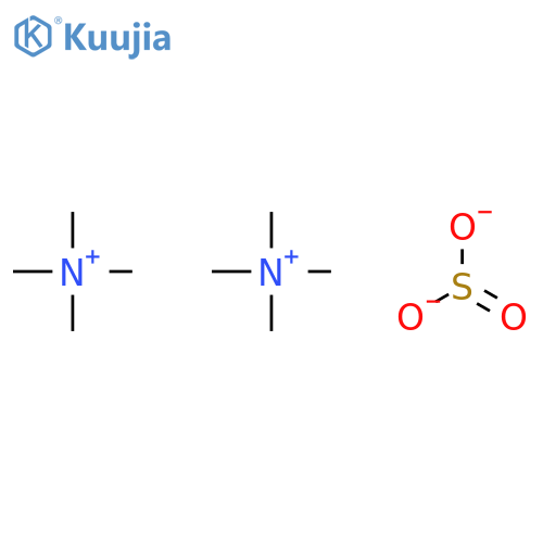 Methanaminium, N,N,N-trimethyl-, sulfite (2:1) structure