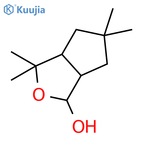 1H-Cyclopenta[c]furan-1-ol, hexahydro-3,3,5,5-tetramethyl- structure