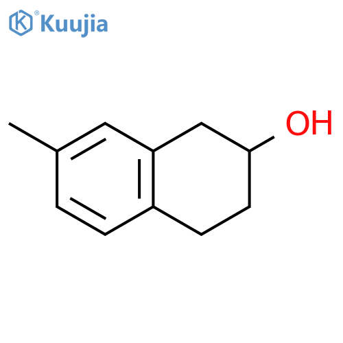 7-methyl-1,2,3,4-tetrahydronaphthalen-2-ol structure