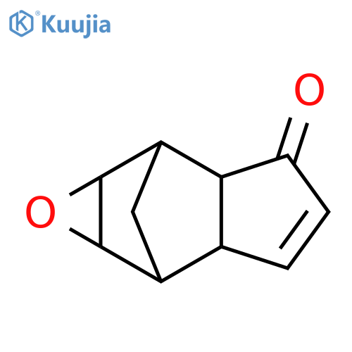 2,6-Methano-3H-indeno[5,6-b]oxiren-3-one, 1a,2,2a,5a,6,6a-hexahydro- structure