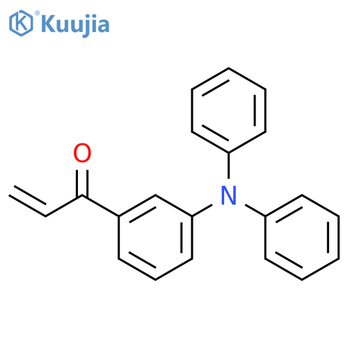 2-PROPEN-1-ONE, 1-[3-(DIPHENYLAMINO)PHENYL]- structure