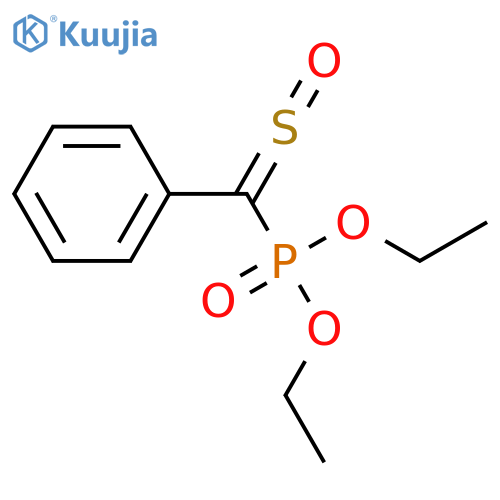 Phosphonic acid, (phenylsulfinylmethyl)-, diethyl ester structure