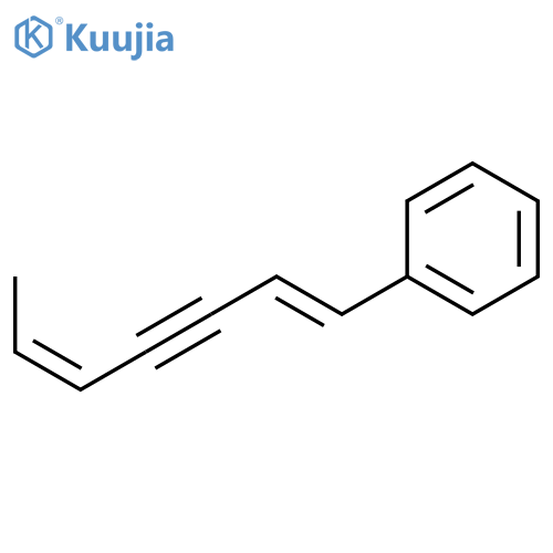 Benzene, 1,5-heptadien-3-ynyl-, (E,Z)- (9CI) structure