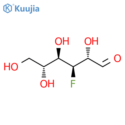 3-Deoxy-3-fluoro-D-mannose structure