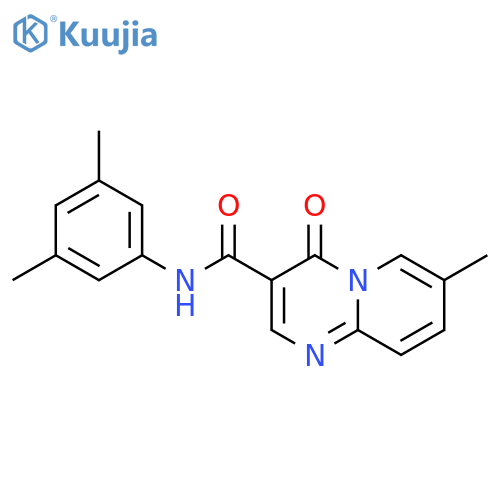 N-(3,5-dimethylphenyl)-7-methyl-4-oxo-4H-pyrido1,2-apyrimidine-3-carboxamide structure