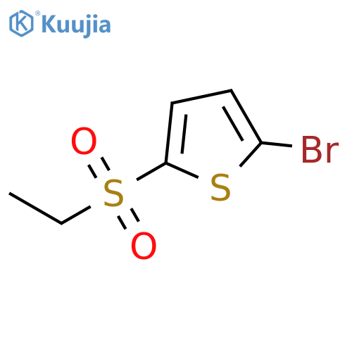 2-bromo-5-(ethanesulfonyl)thiophene structure