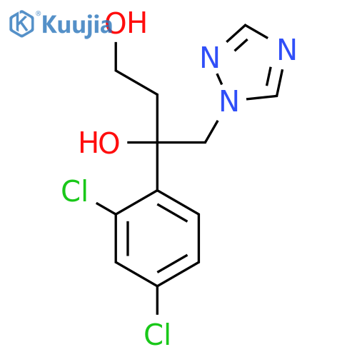 1,3-Butanediol, 3-(2,4-dichlorophenyl)-4-(1H-1,2,4-triazol-1-yl)- structure
