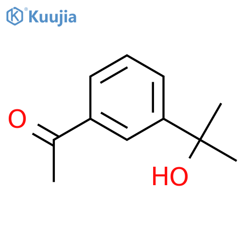 1-(3-(2-Hydroxypropan-2-yl)phenyl)ethanone structure