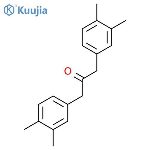 2-Propanone, 1,3-bis(3,4-dimethylphenyl)- structure