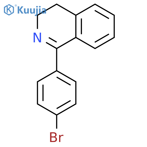 ISOQUINOLINE, 1-(4-BROMOPHENYL)-3,4-DIHYDRO- structure