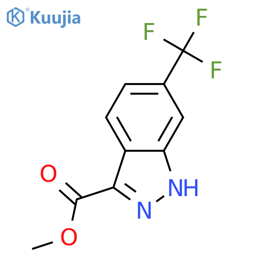 Methyl 6-(Trifluoromethyl)-1h-Indazole-3-Carboxylate structure