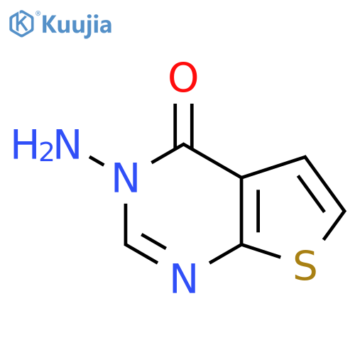 3-amino-3H,4H-thieno[2,3-d]pyrimidin-4-one structure