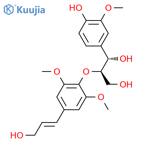 erythro-Guaiacylglycerol β-sinapyl ether structure