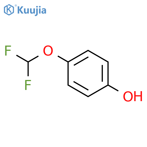 4-(Difluoromethoxy)phenol structure
