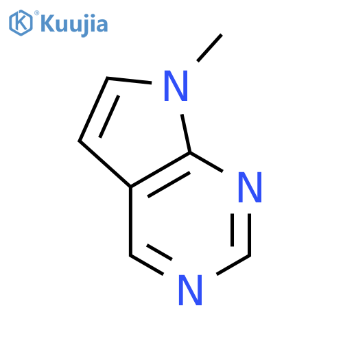 7-Methyl-7H-pyrrolo[2,3-d]pyrimidine structure