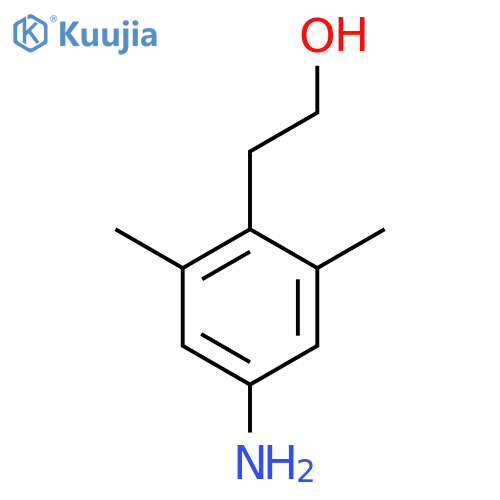 Benzeneethanol, 4-amino-2,6-dimethyl- structure