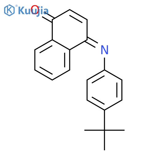 1(4H)-Naphthalenone, 4-[[4-(1,1-dimethylethyl)phenyl]imino]- structure