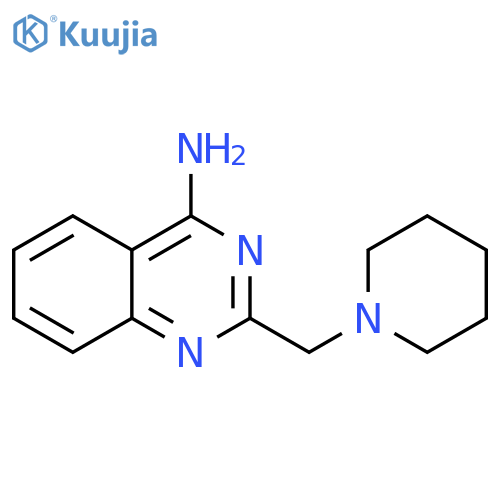 2-(piperidin-1-yl)methylquinazolin-4-amine structure