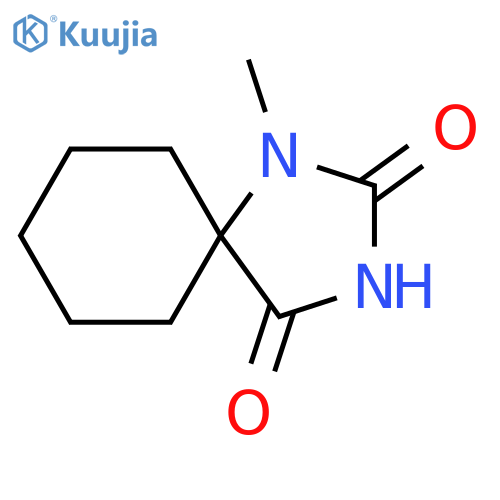 1-methyl-1,3-diazaspiro4.5decane-2,4-dione structure