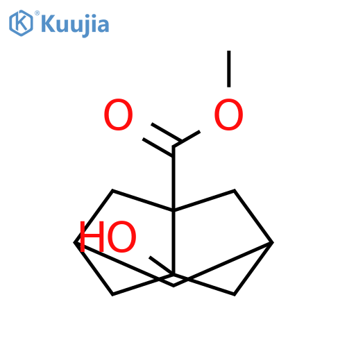 2,5-Methanopentalene-3a(1H)-carboxylic acid, hexahydro-6a-hydroxy-, methyl ester structure