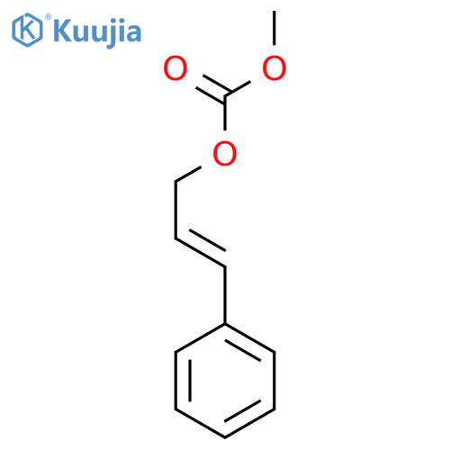 Carbonic acid, methyl 3-phenyl-2-propenyl ester structure