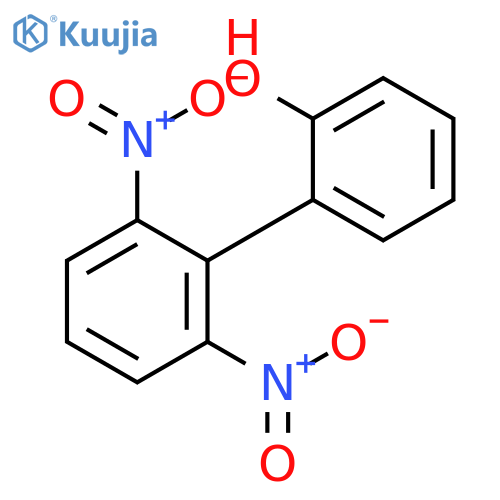 [1,1'-Biphenyl]-2-ol, 2',6'-dinitro- structure