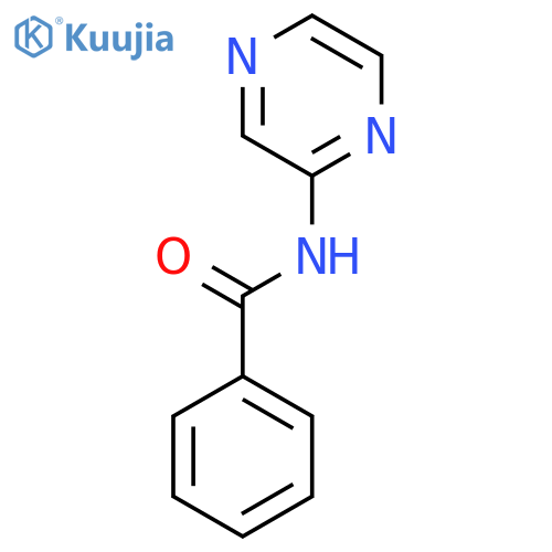 N-pyrazin-2-ylbenzamide structure