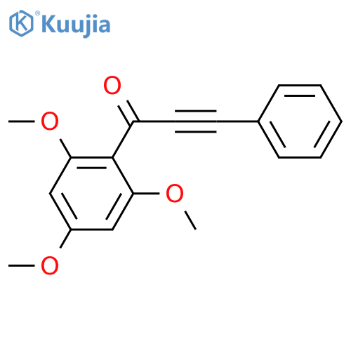 2-PROPYN-1-ONE, 3-PHENYL-1-(2,4,6-TRIMETHOXYPHENYL)- structure