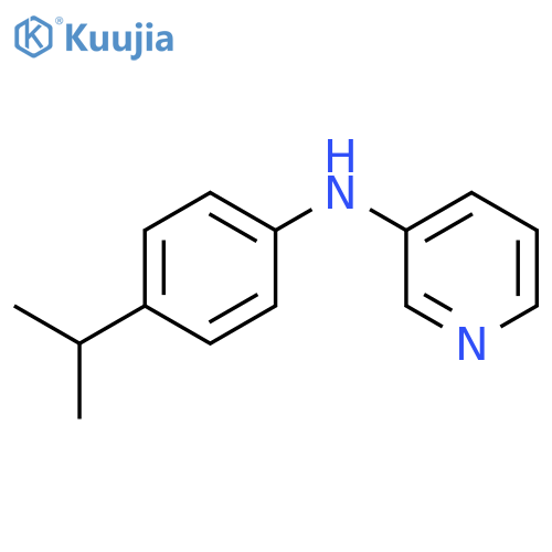 3-Pyridinamine, N-[4-(1-methylethyl)phenyl]- structure