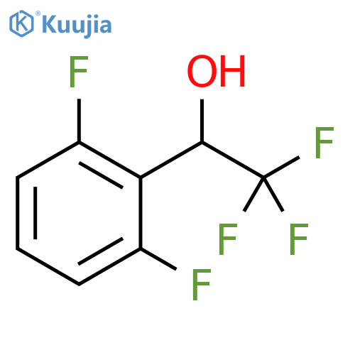 Benzenemethanol, 2,6-difluoro-a-(trifluoromethyl)- structure