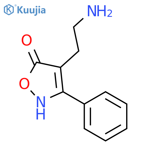 4-(2-Aminoethyl)-3-phenyl-5(2H)-isoxazolone structure