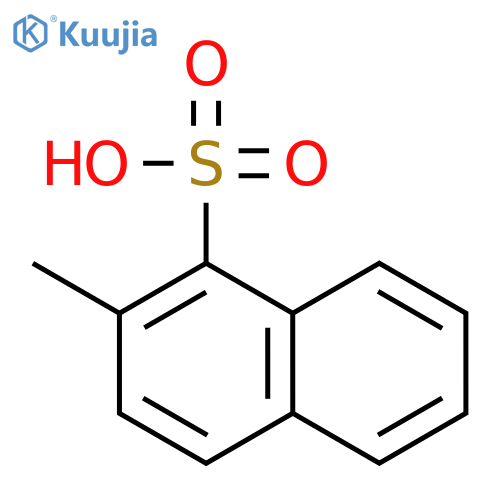 Naphthalenesulfonic acid, 2-methyl- structure