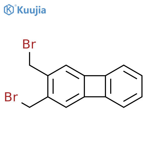 BIPHENYLENE, 2,3-BIS(BROMOMETHYL)- structure