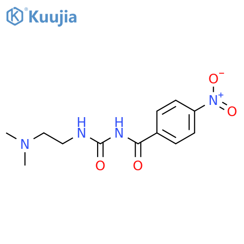 Benzamide, N-[[[2-(dimethylamino)ethyl]amino]carbonyl]-4-nitro- structure